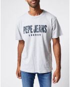 T-Shirt Salvador Pepe gris clair