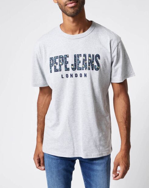 T-shirt Salvador Pepe grigio chiaro