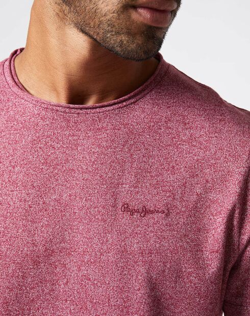 Paul burgunderfarbenes T-Shirt