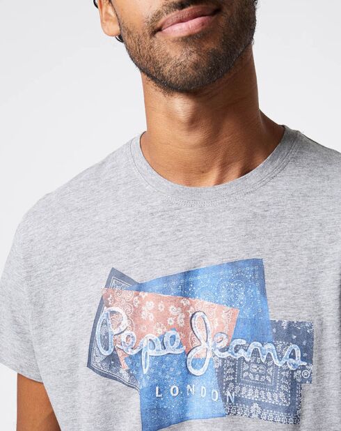 T-Shirt Benjamin gris clair
