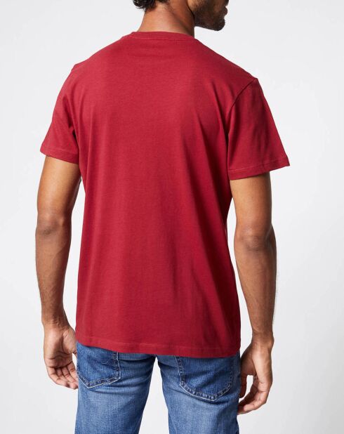 T-Shirt Broderick Logo bordeaux