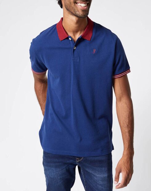 Polo Piqué Corintin bleu marine