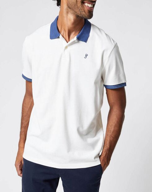 Polo Piqué Corintin écru