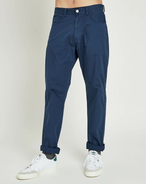 Pantalon 5 poches bleu insigna