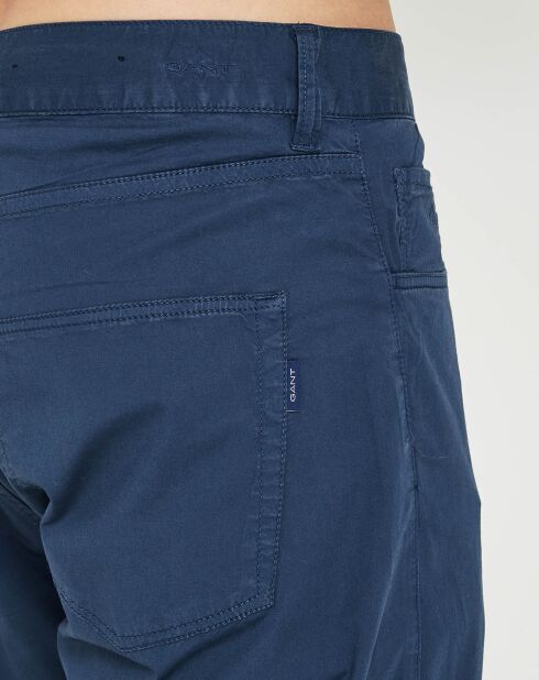 Pantalon 5 poches bleu insigna