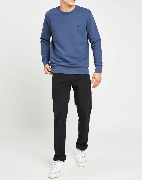 Pantalon stretch Popeline noir