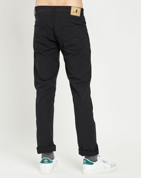 Pantalon stretch Popeline noir