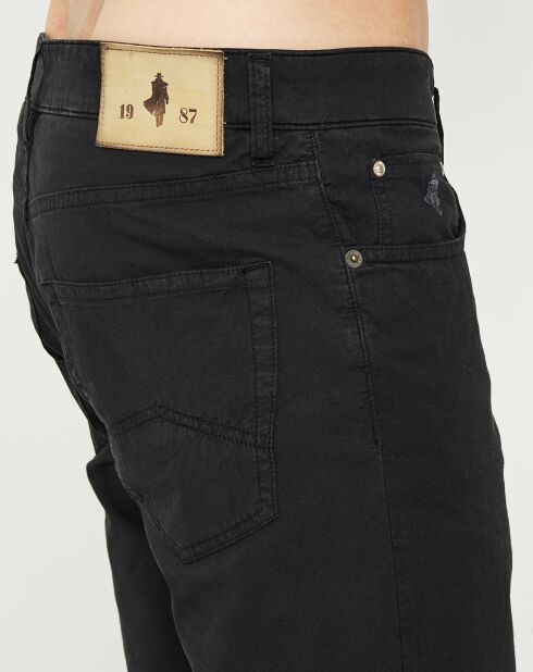 Pantalon stretch Popeline noir