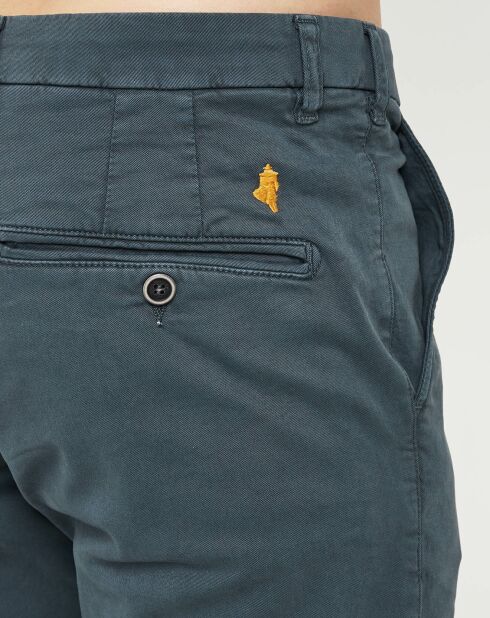 Pantalones chinos ajustados antracita