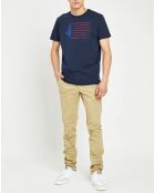 T-Shirt Gentleman Flag marine