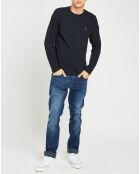 T-Shirt col rond marine