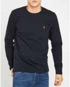 T-Shirt col rond marine