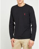 T-Shirt col rond noir