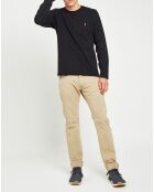 T-Shirt col rond noir