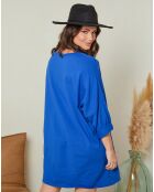 Robe Laurine bleu royal