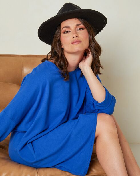Robe Laurine bleu royal