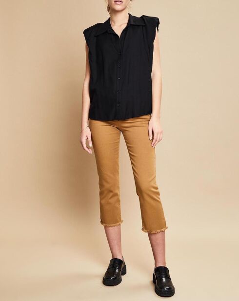 Chemise Cacao noire