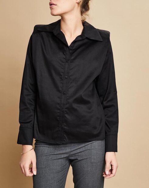 Chemise Crystal noire