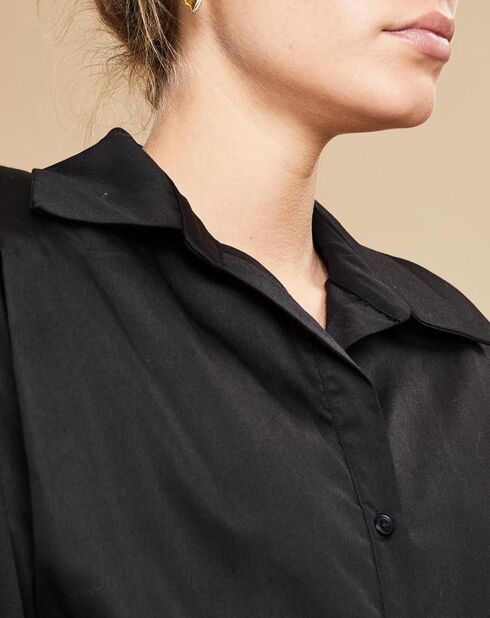 Chemise Crystal noire