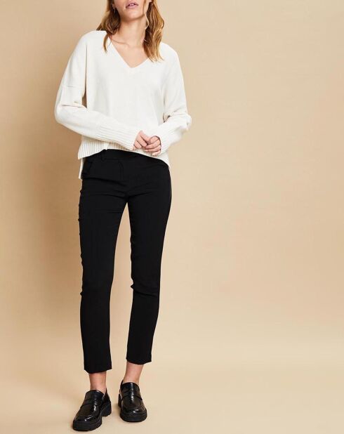 Pull en Laine mélangée Peanuts écru