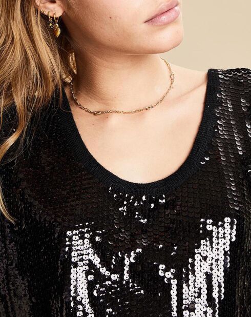 Robe en Laine mélangée Viva noire