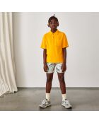 Polo en Coton éponge Clim orange