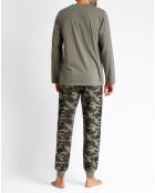 Pyjama Camouflage vert kaki