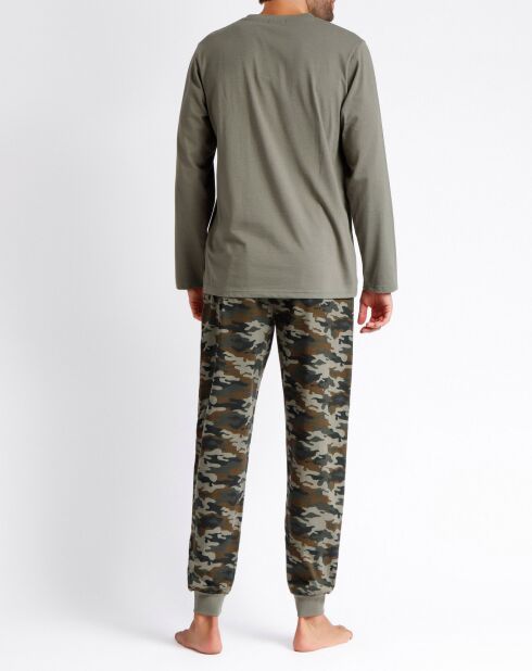 Pyjama Camouflage vert kaki