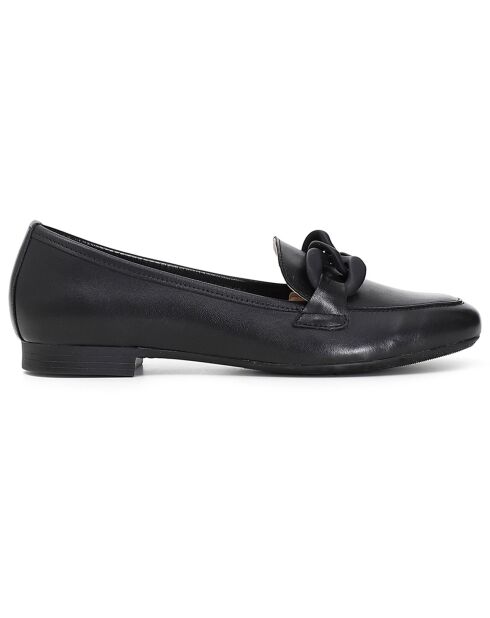 Mocassins en Cuir Ilo noirs
