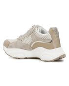 Sneakers Biana beige/blanc