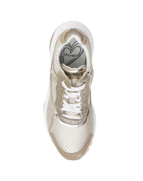 Sneakers Biana beige/blanc