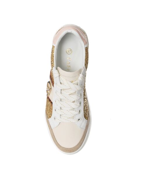 Sneakers Plato blanc/doré