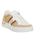 Sneakers Plato blanc/doré