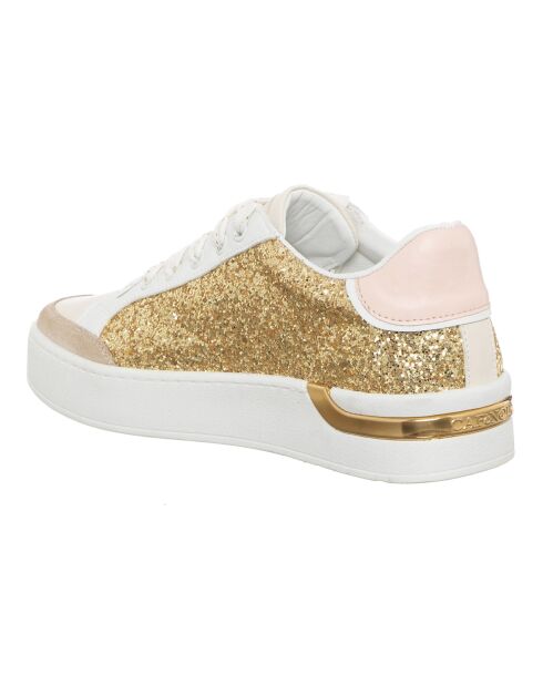 Sneakers Plato blanc/doré