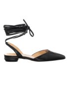 Slingbacks en Cuir Yama noires