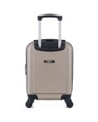 XXS Kabinenkoffer 4 Einzelräder Bucarest 46 cm beige