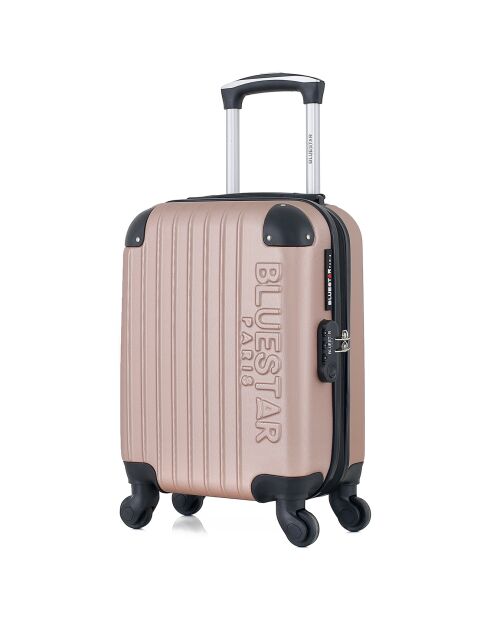 XXS Cabin Suitcase 4 enkele wielen Bucharest 46 cm roségoud