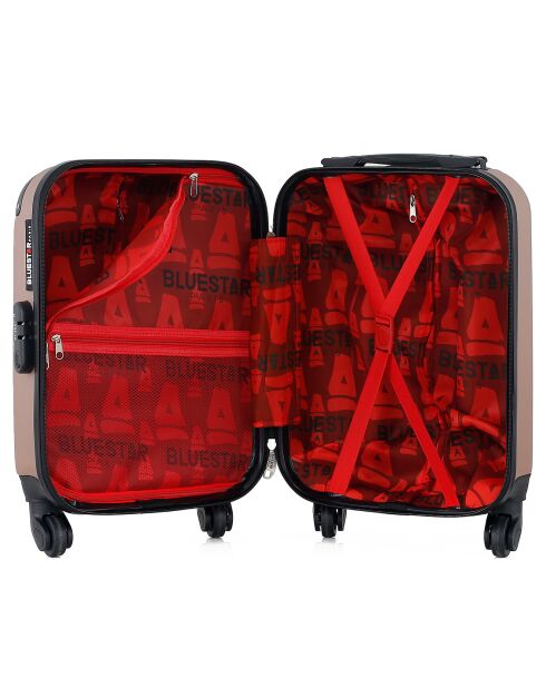 XXS Cabin Suitcase 4 enkele wielen Bucharest 46 cm roségoud