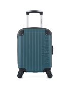 Bucharest Cabinekoffer met 4 wielen en enkele wielen 46 cm donkergroen