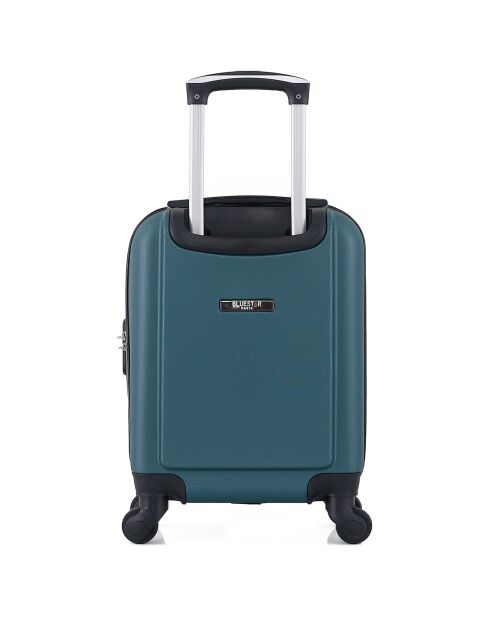 Bucharest Cabinekoffer met 4 wielen en enkele wielen 46 cm donkergroen