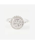 Bague Marika Diamants 0.25 ct or blanc