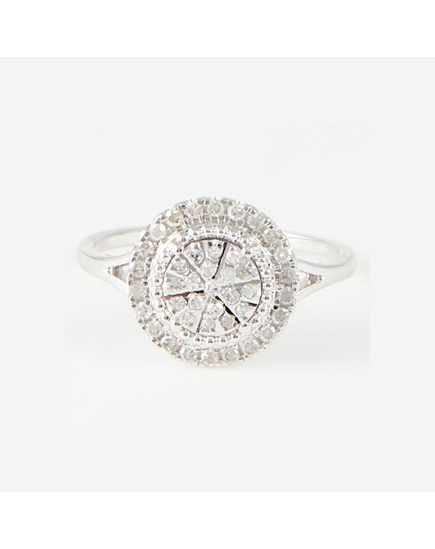 Bague Marika Diamants 0.25 ct or blanc