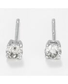 Boucles d'oreilles Cristina Diamants 0.25 ct or blanc