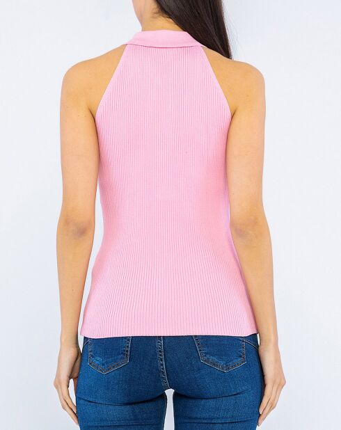 Top Capucine rose