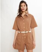 Combishort Colombe marron
