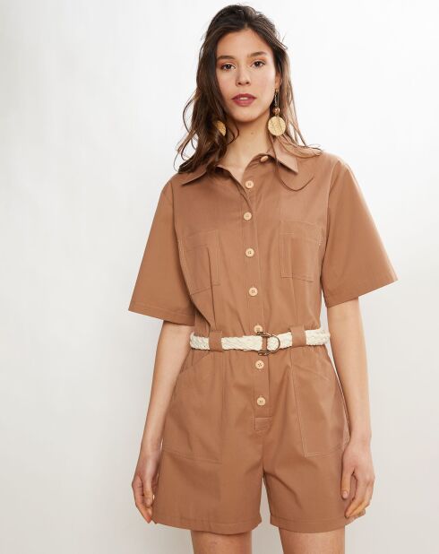 Combishort Colombe marron
