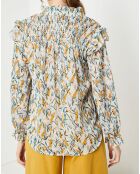 Top Mila rose/orange