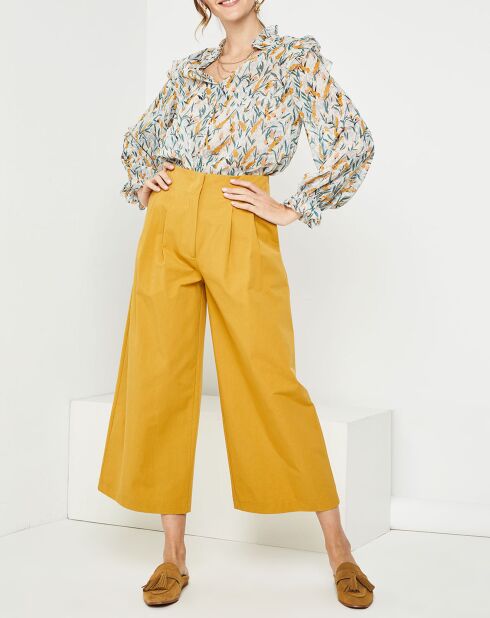 Top Mila rose/orange