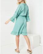 Robe Amandine verte