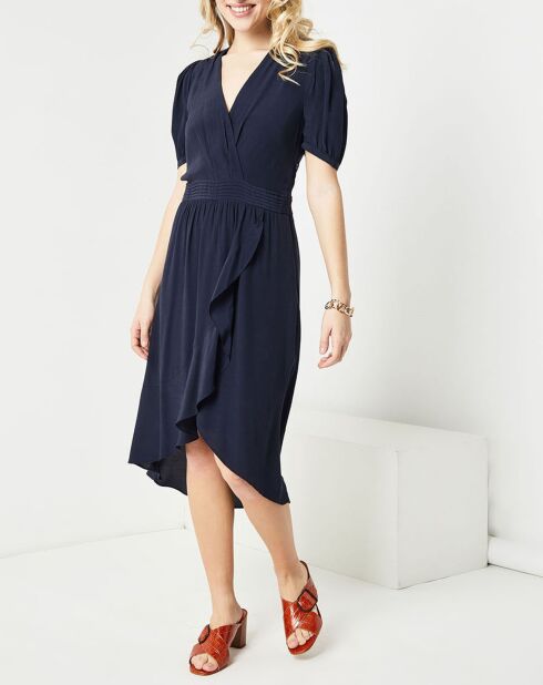 Robe Félicia bleu marine